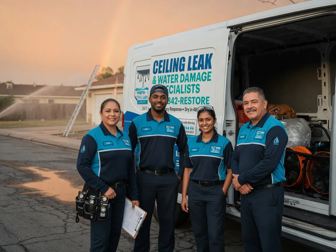 Ceiling Leak Cleanup company in Harleton, TX